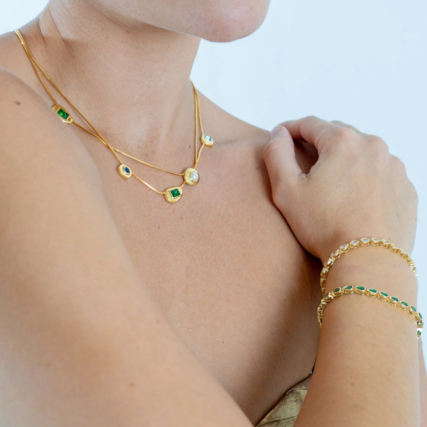 Mara Necklace in Gold Plated