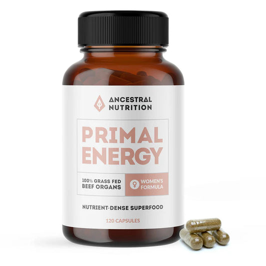 Primal Energy Women - Grass Fed Beef Capsules (120)