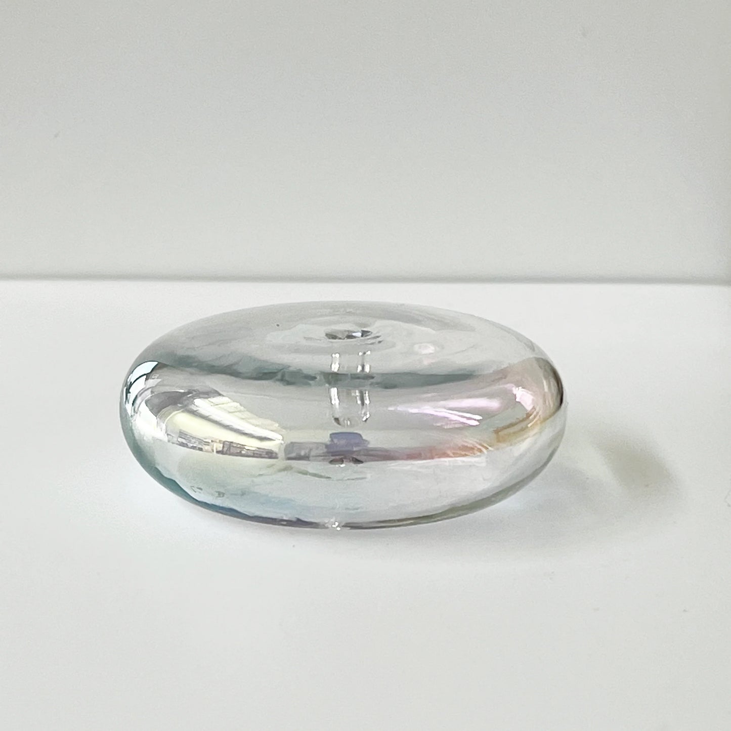 Glass Vessel Incense Holder -  IRIDESCENT