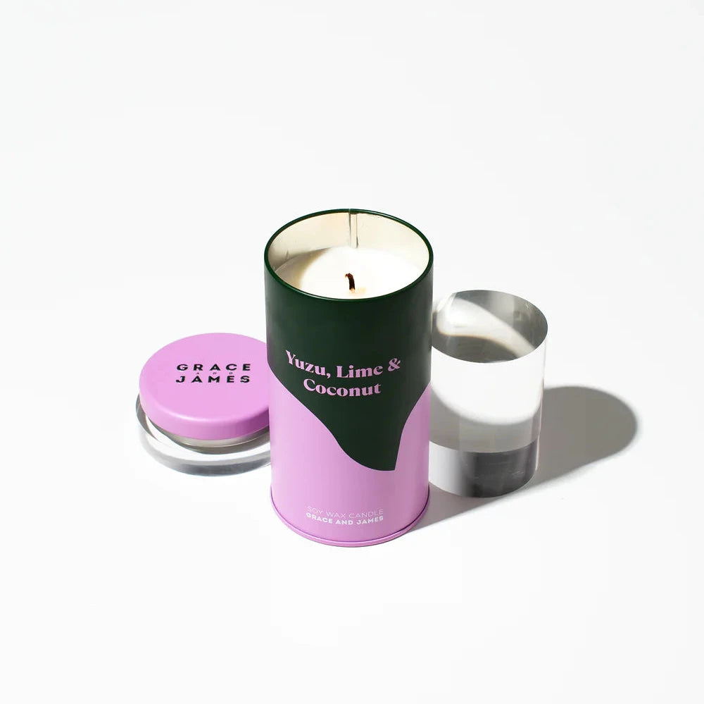 Yuzu, Lime & Coconut 70-Hour Candle