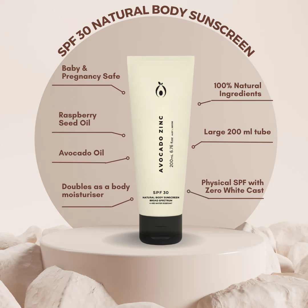 SPF30 Natural Body Sunscreen