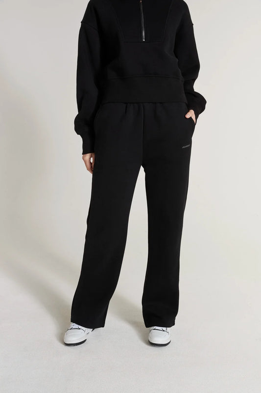 Signature Wide Leg Track Pants