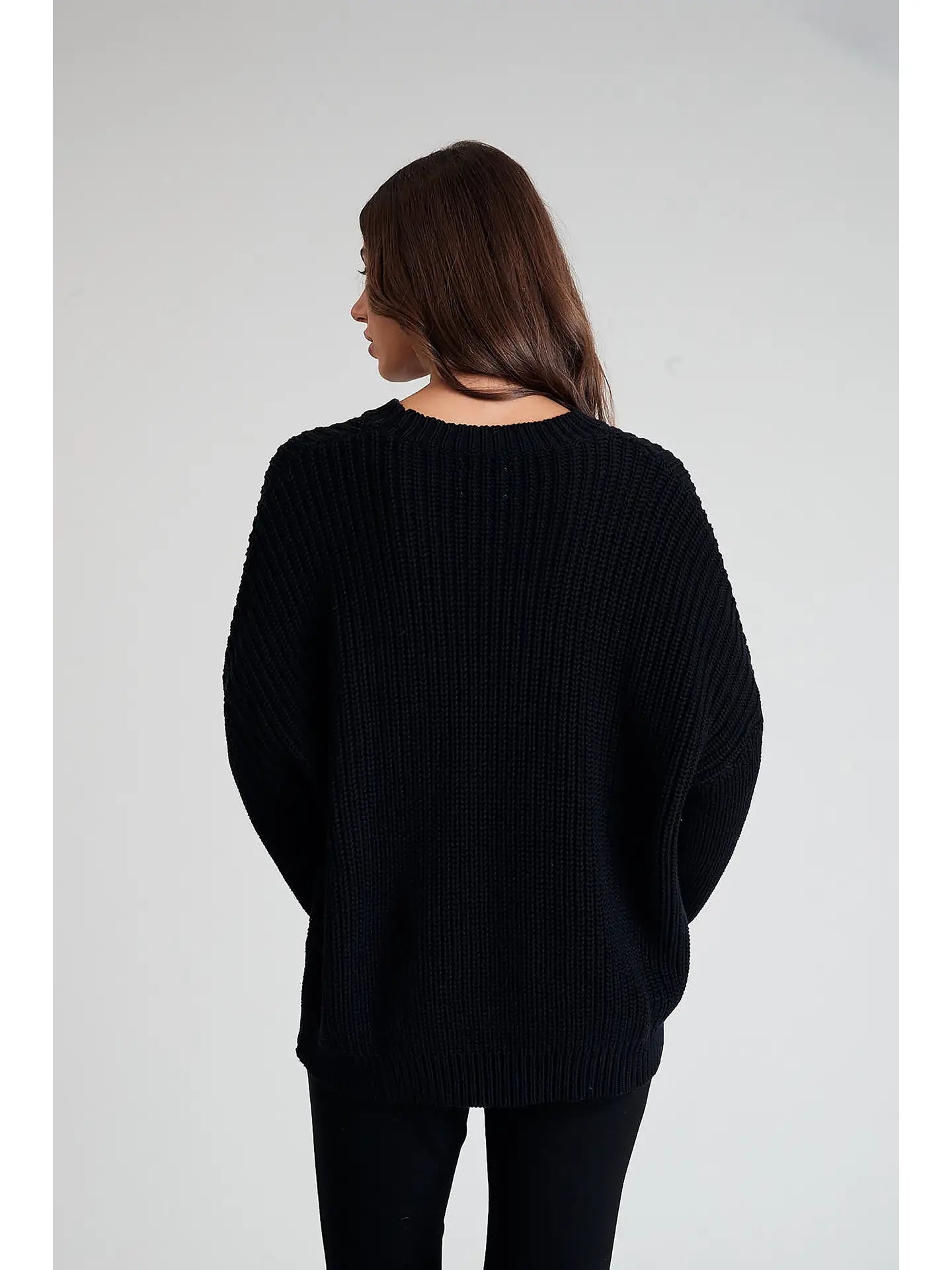 Lucy Chunky Knit/ Black