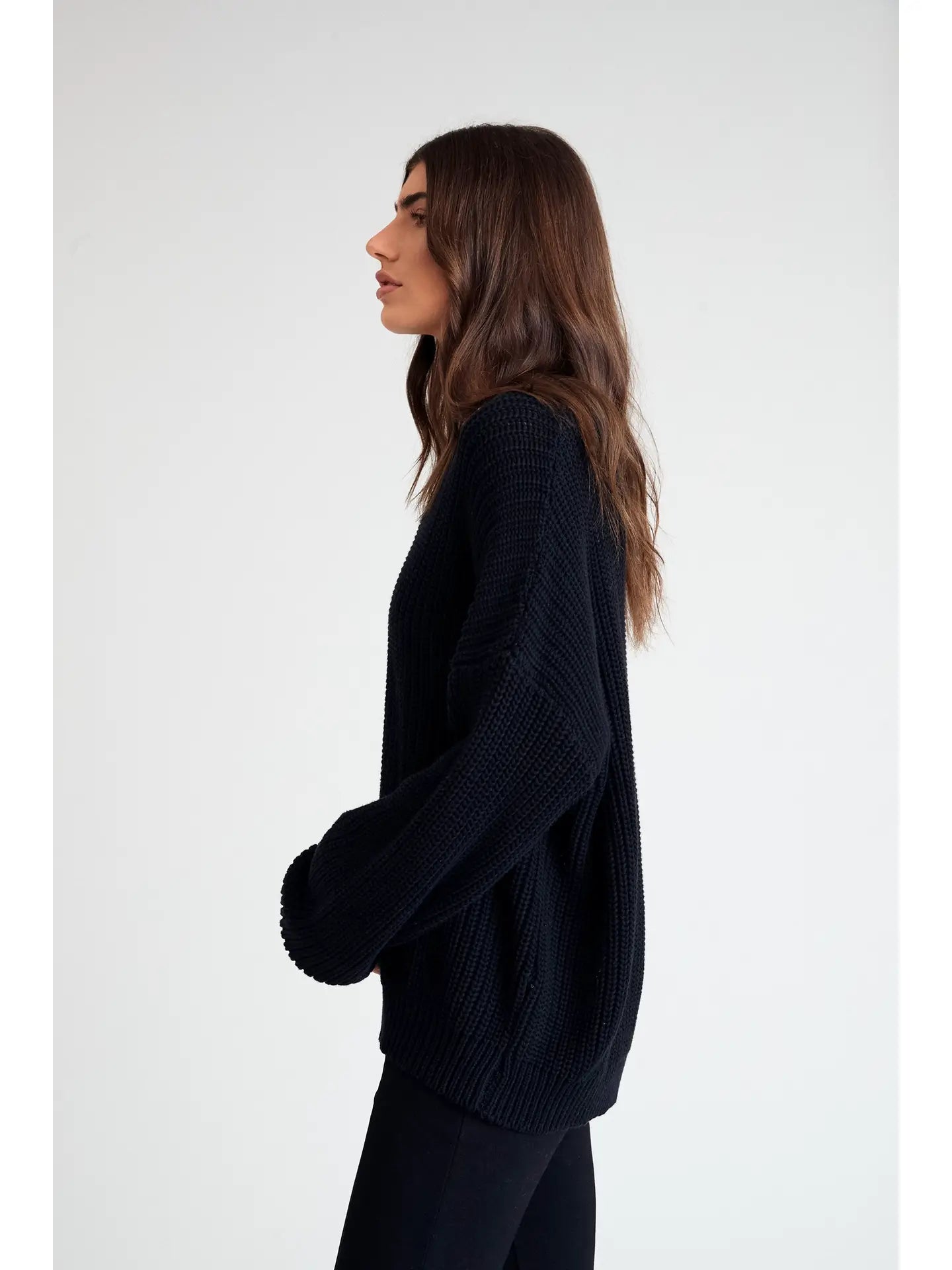 Lucy Chunky Knit/ Black