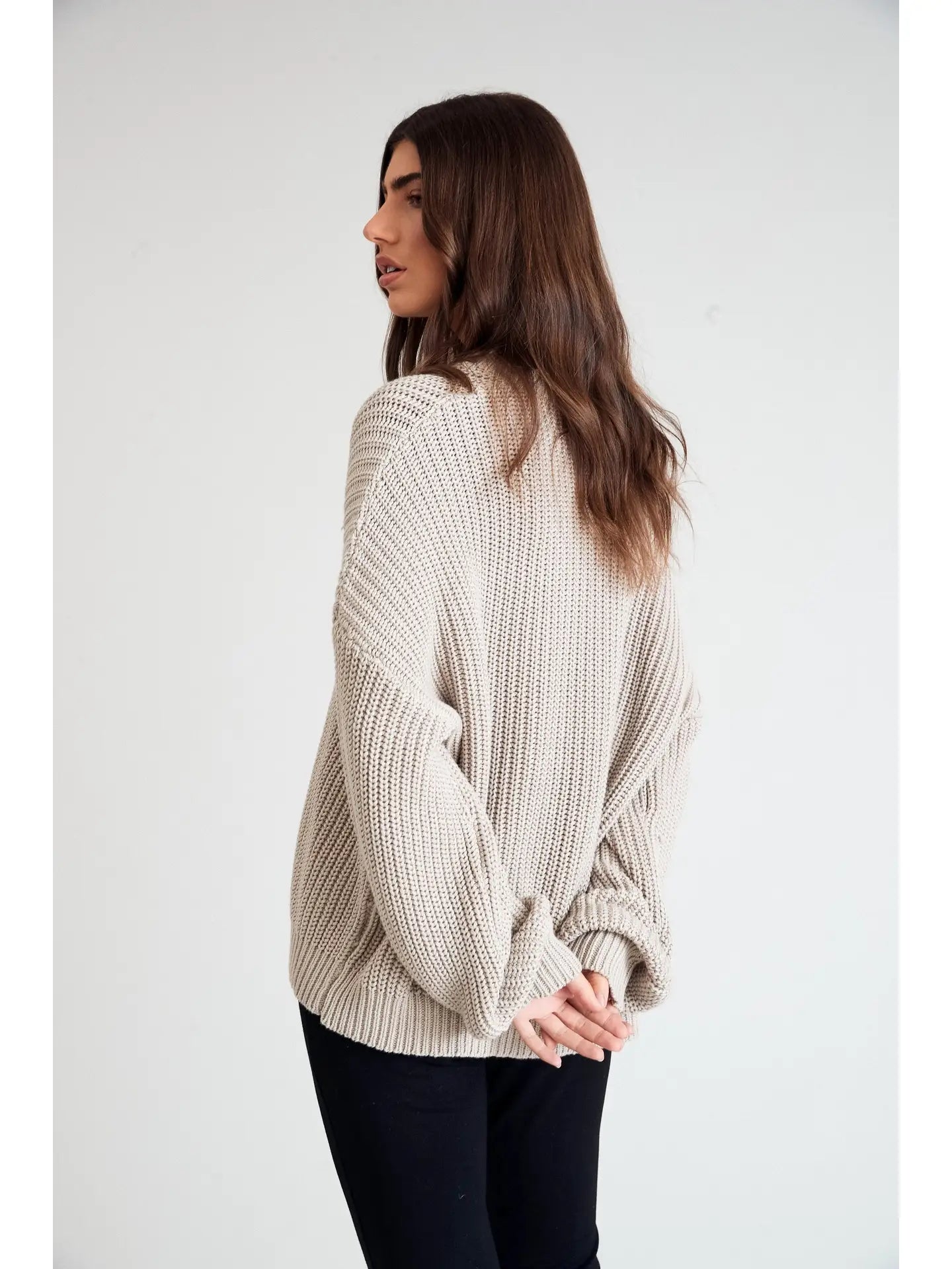 Lucy Chunky Knit/ Shell