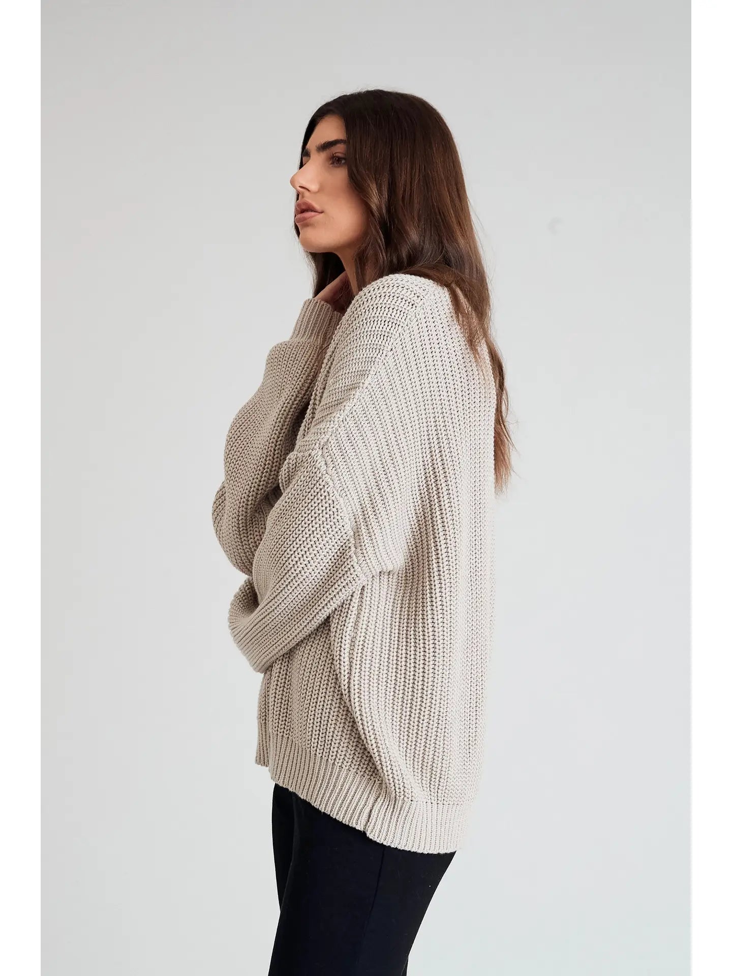 Lucy Chunky Knit/ Shell