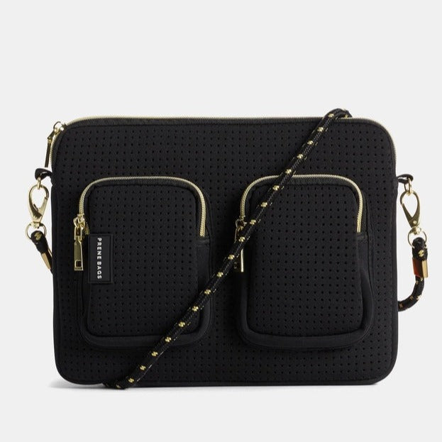 The West Coast Crossbody Bag Rebecca Judd x Prene BLACK GOLD