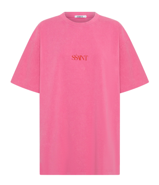 No Vacancy Dark Pink Tee One Size